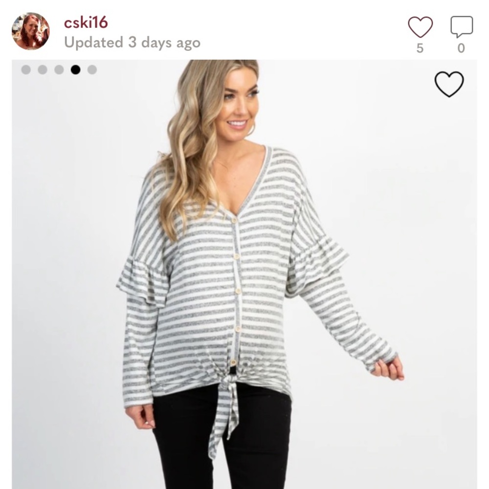 Maternity Pinkblush sweater